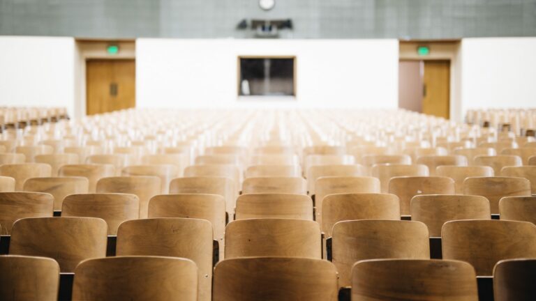 empty auditorium